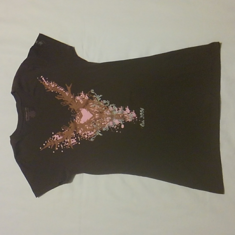 High Maintenance Camo Brown Graphic SS tee